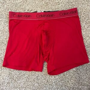 Men’s Calvin Klein Underwear, Size Medium, Red